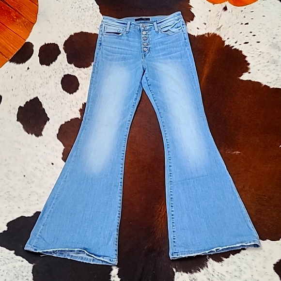 Flying Monkey Flare Bottom Jeans - Picture 2 of 7